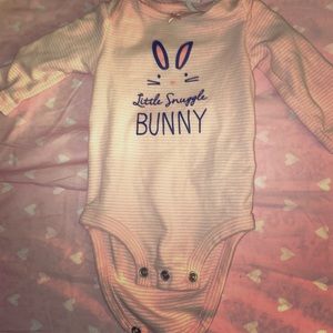 Snuggle bunny onsie